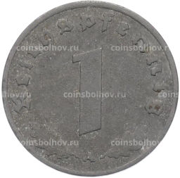 Монета 1 рейхспфенниг 1942 года A Германия