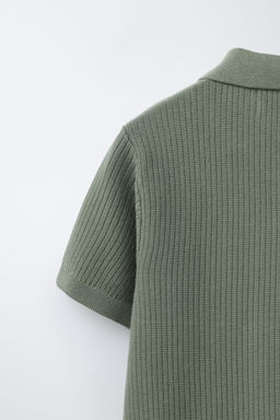 POLO B?SICO PUNTO CANAL? / Khaki claro - Zara фото 4