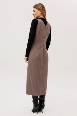 Костюм AmberA 2141 шоколад/черный