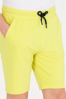 Мужские неоново-желтые вязаные шорты - U.s. polo assn фото 6