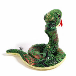 Мягкая игрушка Змея, 15 см, цвет зелёный - Simaland фото 7