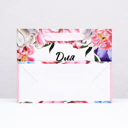 Пакет ламинированный горизонтальный Цветочная композиция, 23 х 18 х 10 см - Simaland фото 2