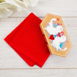 Полотенце махровое Люблю тебя 30х30 см, 100% хлопок 340 гр/м2