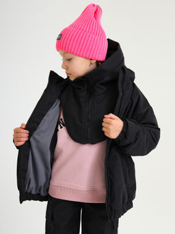 Куртка-бомбер VELUR, черная - Inzibe фото 5