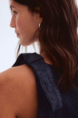 Top denim con lazada - H&m фото 4
