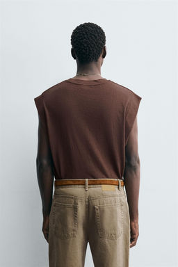 RELAXED FIT TANK TOP - Zara фото 3