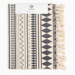 Ковер Этель Графический узор, 60х150 см , 50% хл, 50% п/э  фото 5