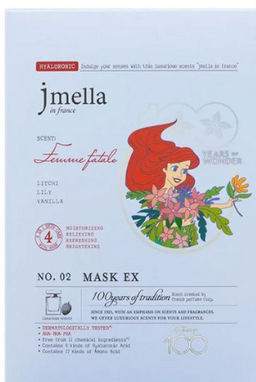 JMSOLUTION Тканевая маска увлажняющая парфюмированная JMELLA IN FRANCE FEMME FATALE MASK DISNEY (30 мл)  фото 3