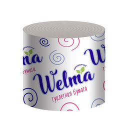 WELMA т/бумага 1-сл. (1 рул.) Эконом (50м)