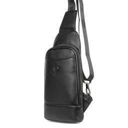 Мужская кожаная сумка-слинг - Barcelo biagi фото 2