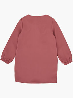 Платье с бантом нарядное UD 7398 т.розов - Mini maxi фото 5