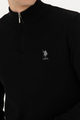Мужской черный свитер - U.s. polo assn фото 7