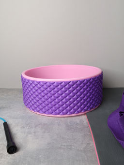 Колесо для йоги и пилатеса массажное 30Х10 / MYW-30VP / фиолетовый / уп10 - Галеонтрейд фото 11