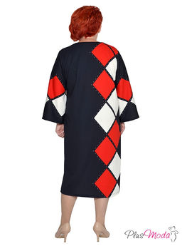 Платье Модель №1721 размеры 44-84 - Plusmoda фото 6