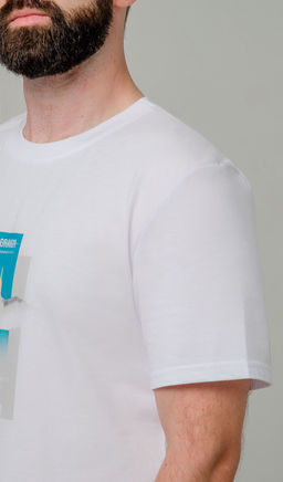 Арт. 61143 Футболка мужская 48-56 (5 шт) Цвет:белый