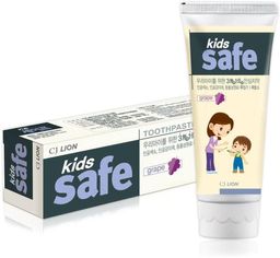 Детская зубная паста с ароматом винограда CJ Lion Kids Safe Grape , 90г