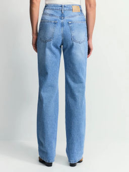 Джинсы straight с высокой посадкой / Zarina фото 4