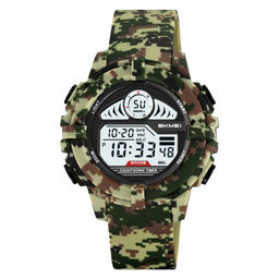 Часы наручные Skmei мужские электронные спортивные 2130green-camo