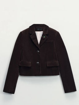 Жакет с контрастным подкладом / Zarina