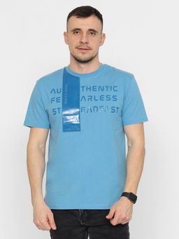 CRB wear/FSSM 60226-43 Футболка мужская,голубой/Ex.Cherubino