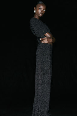 Pantalon recto de punto