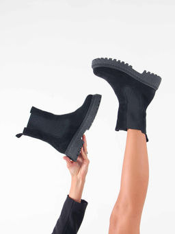 Ботинки EDART 334.asteria.bl черный замш/шерсть - Ed'art фото 10