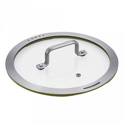 Ковш из нержавеющей стали "Linea PALERMO" 1,8л, д16см, h9см, s0,6мм, дно s15мм, трехслойное капсулированное дно, стеклянная крышка-дуршлаг с силиконовым ободком, два режима слива воды, ручка из нержавеющей стали, цветная коробка, "Regent" (Китай)