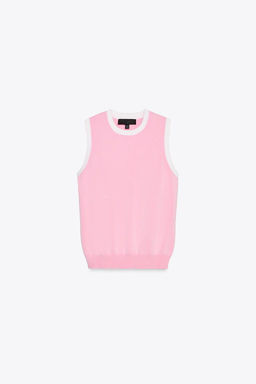 SLEEVELESS KNIT TOP - Zara фото 21