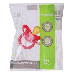 Соска - пустышка классическая, латекс, +0мес., Доченька - Крошка я фото 4