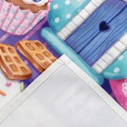 Полотенце Этель Счастье 40х73 см, 100% хлопок, саржа 190 гр/м2  фото 4