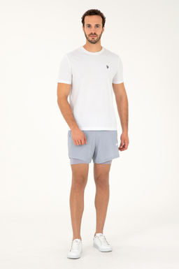 Мужские серые вязаные шорты Неожиданная скидка в корзине