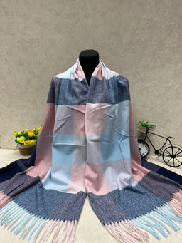 Палантин из кашемира, мультицвет