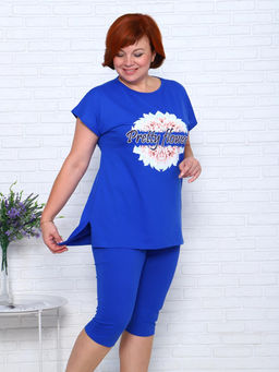 IV-CAPRIZ Деяна - костюм васильковый  фото 5