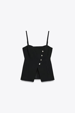 BUTTON TOP - Zara фото 16