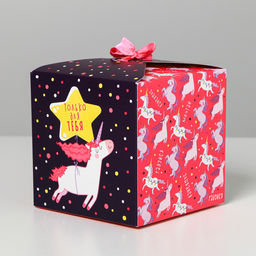 Коробка складная Сюрприз, 12 12 12 см - Дарите счастье фото 2