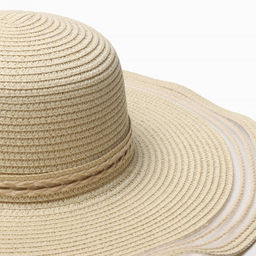 Шляпа женская MINAKU, цв. бежевый, р-р 58  фото 3