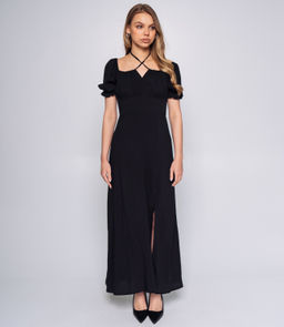 Платье #ОКТ035002, чёрный