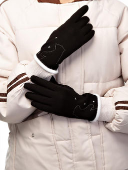 Перчатки жен Labbra LB-PH-89 black  фото 10