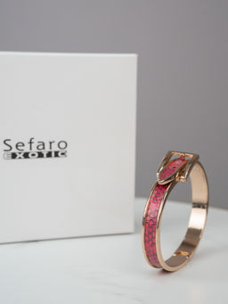 Браслет из кожи морской змеи - Sefaro фото 3