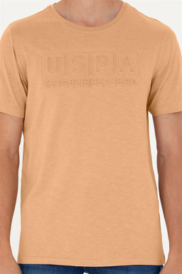 Мужская футболка светло-коричневого цвета - U.s. polo assn фото 6