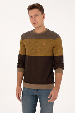 Erkek Camel Sweatshirt - U.s. polo assn фото 3