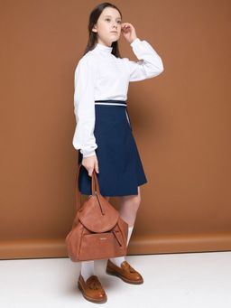 PELICAN, юбка для девочек, Темно-синий фото 10