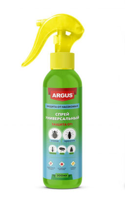 Спрей универсальный от клопов и блох 200мл ARGUS AR-8692