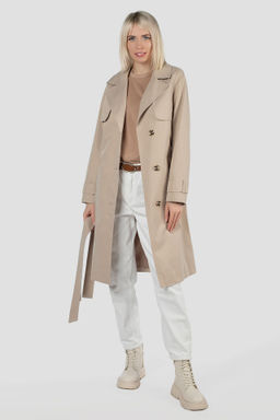 03-3303 Плащ женский (пояс) - El podio фото 2