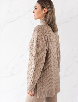 VILATTE / Свитер из пряжи с кашемиром  фото 4