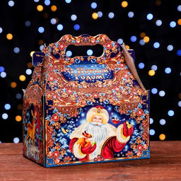 Цена за 5 шт. Подарочная коробка Дорогобогато 20 х 12 х 17 см