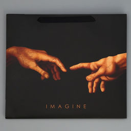 Цена за 2 шт. Пакет подарочный ламинированный, упаковка, Imagine, M 30×26×9 см