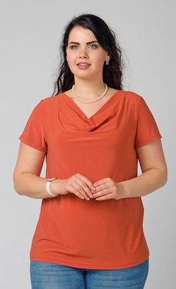 2706/8 блуза Из тонкого шелковистого трикотажа с пайетками цвета черный/серебро - Ckc collections фото 9