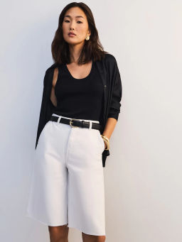 Джинсовые шорты бермуды ZR2605092332-1 / Zarina