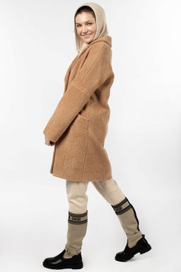 01-10386 Пальто женское демисезонное - El podio фото 3